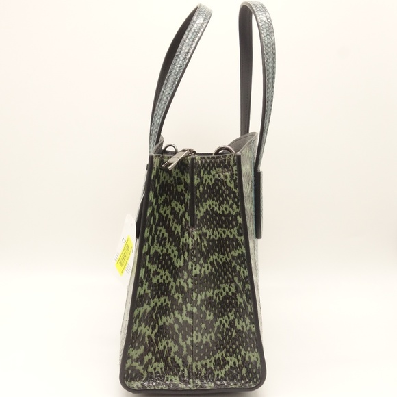 coach charlie carryall ombre snakeskin